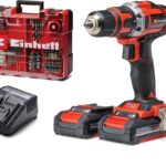 EINHELL akkus fúró TE-CD 18/40 Li + 69 Kit, 4513934 (2×2 Ah)