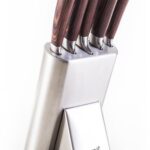 G21 Gourmet Steely 5 részes késkészlet + rozsdamentes acél állvány