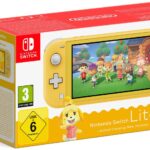 Nintendo Switch Lite – Yellow + Animal Crossing New Horizons