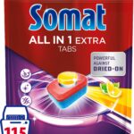 SOMAT All in One Extra Lemon 115 db