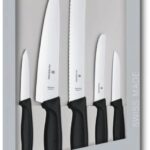 Victorinox Swiss Classic konyhai készlet, fekete, 5 darab