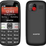 Aligator A775 Senior, fekete + asztali töltő