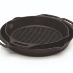 Petromax GP35 öntöttvas grillserpenyő két fogantyúval 35 cm