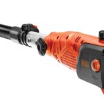 BLACK+DECKER forgatható fejű elektromos teleszkópos láncfűrész, 25cm, 800W, 1,84–2,70m kábelhossz