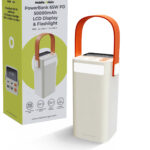 Mobile Origin 50000 mAh TFT Display & Flashlight PowerBank PB18 – 2× USB-C + 2× USB-A