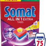 Somat All in 1 Extra Lemon & Lime, 75 db