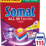 SOMAT All in One Extra Lemon 115 db